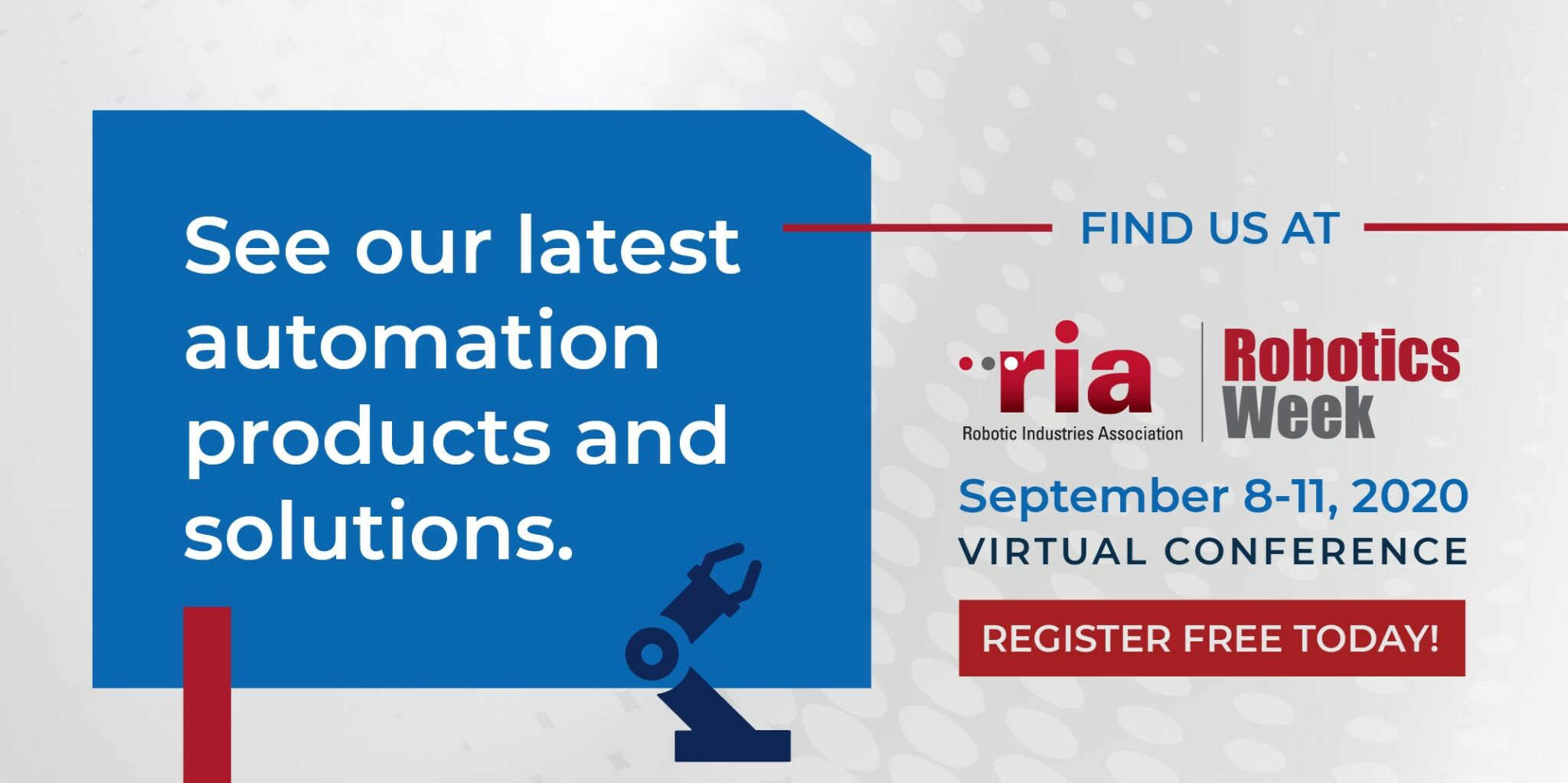 RIA Robotics Week 2020: Advances in Robotic Pickin