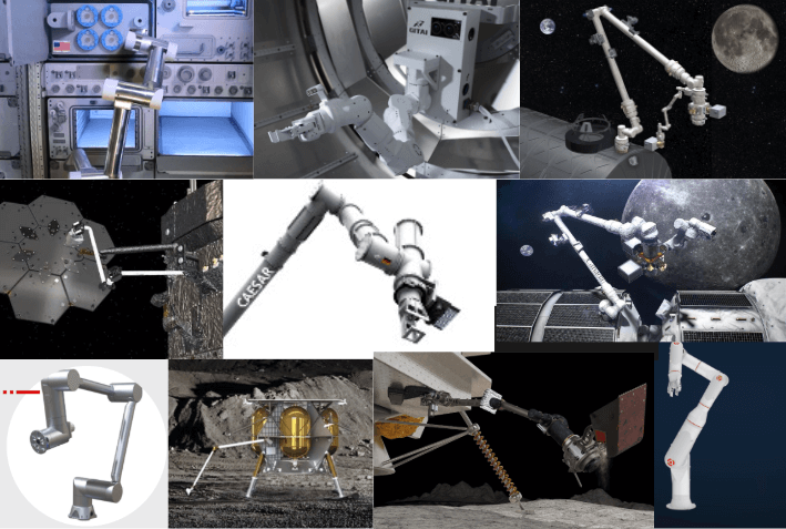 Tracking the World's Space-Rated Robot Arms: A Spa